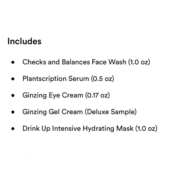 Origins 5 Piece Travel Set NWT - Picture 2 of 2